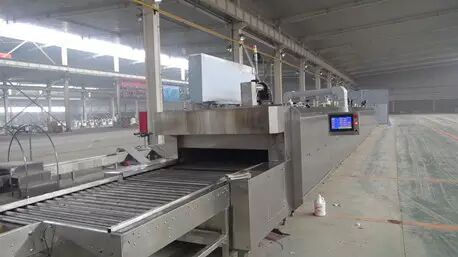  燃气隧道炉+出炉机