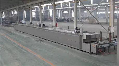 燃气隧道炉+进炉机 